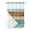 turquoise, variant on No Hook Shower Curtains with Snap-in Liner Set, Farmhouse Beige Brown Waterproof Hotel Style Bathroom Shower Curtain, Vintage Wooden Striped Breathable Mesh Top Window Bath Curtains 48''x72''