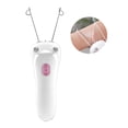 thumbnail image 2 of Depiladora De Hilo Eléctrico Carga Usb Removedor De Vello Facial Fácil De Usar Lady Facial Hair Trimmer Con Luz Led Para El Cuidado De La Piel De Las Mujeres En El Hogar Yuarrent CE001781-00, 2 of 6