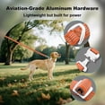 thumbnail image 3 of Plutus Pet Reflective Dog Collar with Aviation Aluminum Buckle, Neoprene Padded for comfort, Lightweight, Heavy Duty Nylon Collar for Puppy Small Medium Large Dogs (Orange, M), 3 of 10