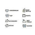 thumbnail image 2 of PEONAVET Wall Sticker Home Decor Wardrobe Sticker Decal Bedroom Vinyl Art Mural, 2 of 4