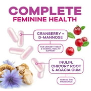 Probiotics 60 Billion CFU Per Serving for Women - 16 Unique Strains, Prebiotics Cranberry & Lactobacillus, PH Balance, Digestive & Gut Health, Vaginal & Immune Support, Womens Probiotic, 60 Capsules