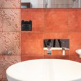 thumbnail image 2 of Soporte de pared para secador de pelo (5 unidades): Estante para herramientas de peluquería sin taladro con organizador de cables - Estante para secador de baño que ahorra espacio, 2 of 6