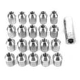 thumbnail image 1 of Tbest 20pcs Écrous de Roue en Acier Inoxydable M12x1.5 Filetage Universel Accessoires Auto, Écrou de Roue M12x1.5, Écrous en Acier Inoxydable, 1 of 8