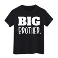 thumbnail image 2 of TOOYOU Boys Summer T-Shirt Big Shirt For Toddler Promoted To Big Announcement Baby Size 3-4 Years Black, 2 of 4