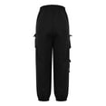 thumbnail image 4 of Timegard Sweatpants for Women Cargo Straight Leg Elastic Waist Athletic Outdoor Active Loose Trousers, 4 of 7
