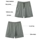 thumbnail image 5 of Pantalones cortos deportivos de secado rápido verdes, pantalones cortos transpirables de seda de hielo para entrenamiento para correr, 5 of 6