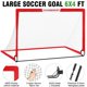 thumbnail image 3 of Portería de fútbol VAVOSPORT para 2 niños, 6 x 4 pies con pelota, conos, bolsa y bomba, 3 of 6