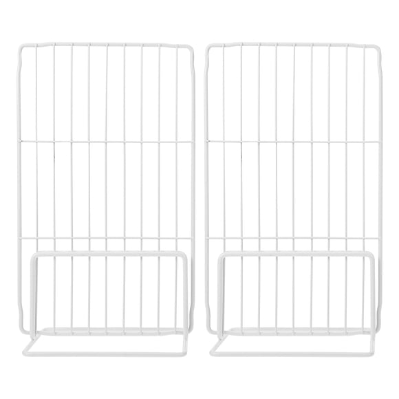 WORGEOUS Separador de congelador, divisor de alambre, separador de estante, 2 uds.