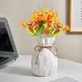 thumbnail image 1 of 6 flores artificiales, ramos artificiales para interior y exterior, crisantemos artificiales de primavera, plantas artificiales de primavera y verano, decoraciones para jardín, hogar y fiestas, planta, 1 of 5