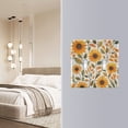 thumbnail image 4 of Yayeee Toggle Light Switch Wall Plate 3-Gang 6.37"x4.48" Decorative Outlet Cover, Watercolor Sunflowers, 4 of 7