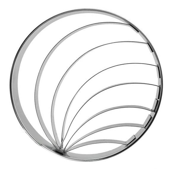 Stainless Steel Conchae Cutter Grade Mexicans Bread Baking Molds Cookie Embossing Stamp for Household