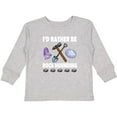 thumbnail image 3 of Inktastic Rock Hounding Rock Collector Boys or Girls Long Sleeve Toddler T-Shirt, 3 of 5