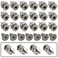 thumbnail image 4 of 100 Pack Spikes and Studs 9.5MM Spikes for Clothing Metal Studs Rivets for Leather Punk Spikes Acce, 4 of 5