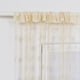 thumbnail image 1 of Cortina de Entrada Moderna y Fresca de Estilo Rural Qazbgd con Diseño de Puerta Rota E Hilo | Panel de Ventana de Gasa Transparente de 200 Cm X 100 Cm | Luz Solar Filtrada para Decoración de Sala de, 1 of 2