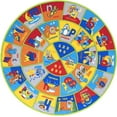 thumbnail image 2 of Kids Rugs for Playroom Bedroom 8x8 Boys Girls Childrens Room Dcor Fun ABC Alphabet Interactive Gift for Kids Boys Girls Educational Learning Mat Rug Carpet for Nursery Dcor School Playroom, 2 of 7