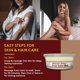 thumbnail image 5 of Manteca de karité Okay Pure Naturals White 220 ml para cabello y piel, 5 of 7
