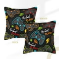 thumbnail image 3 of Bingfone Decorative Pillow Covers 18"X18" Play Game3 Couch Pillow Cases Modern Farmhouse Covers For Couch Sofa Bed, 3 of 9