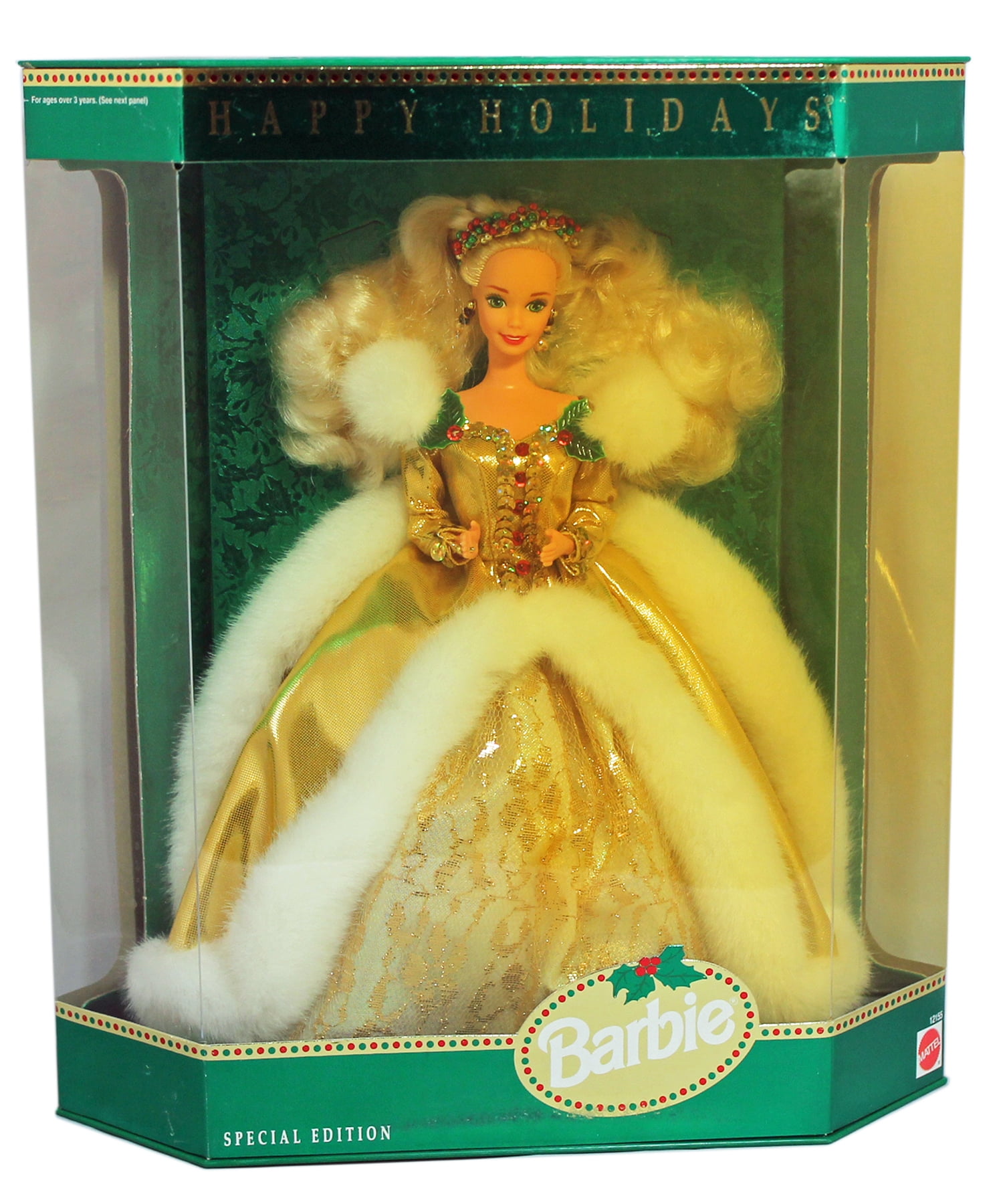 Wapenstilstand Inspecteur Baffle 1994 Happy Holidays Barbie, NRFB, (12155) Non-Mint Box - Walmart.com