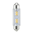 thumbnail image 1 of Bulbrite LED Mini T3 Non-Dimmable Festoon Base 24V Light Bulb 20 Watt Equivalent 2700K, Clear 3-Pack, 1 of 1