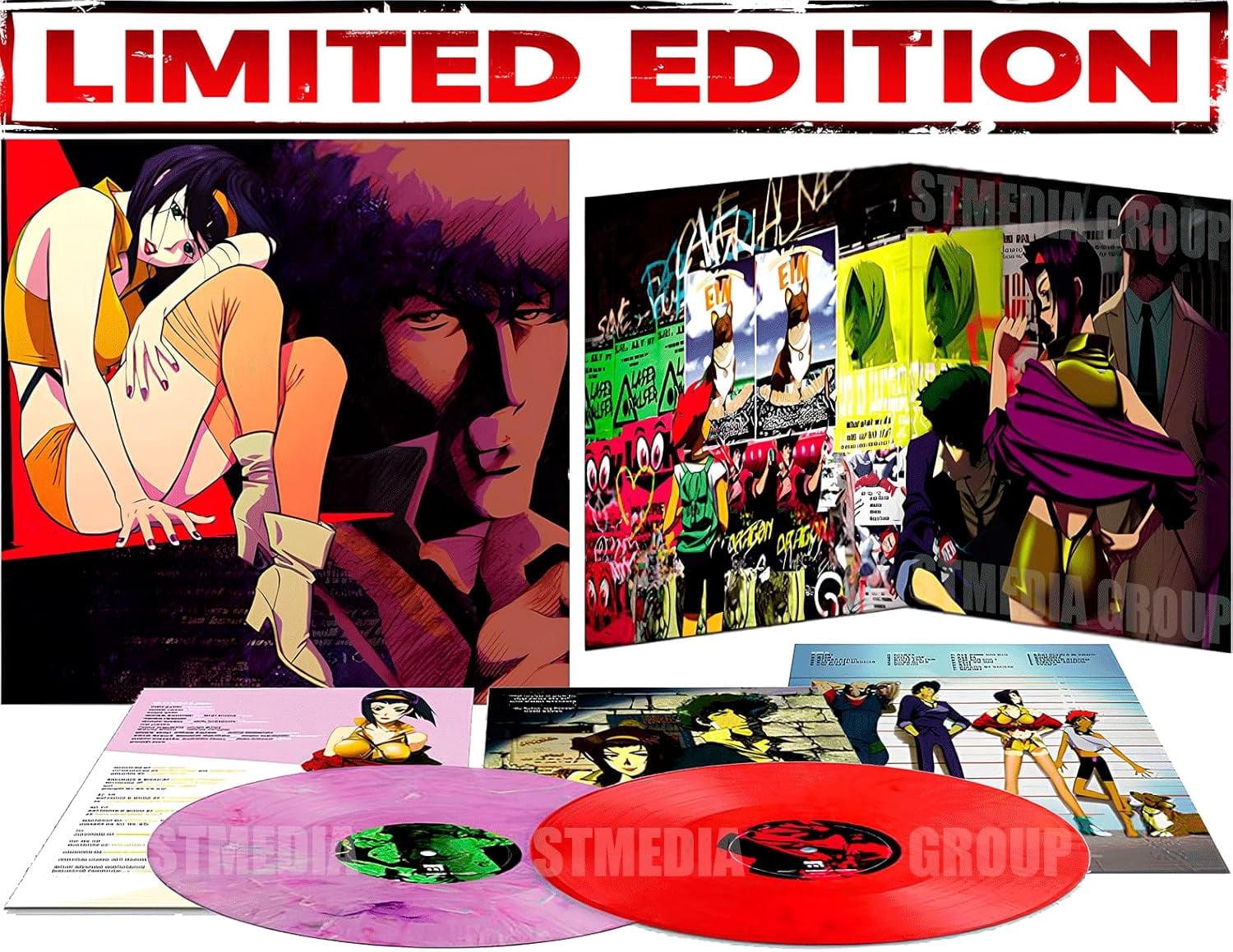 Milan Records, Seatbelts Cowboy Bebop Soundtrack, Vinyl, 2LP