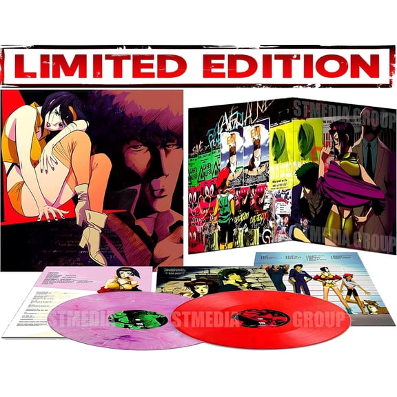 Cowboy Bebop Soundtrack Vinyl - Limited Edition Color 2xLP [2LP] [lp_record]
