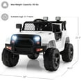 thumbnail image 2 of OLAKIDS Kids Ride On Truck, 12V Electric Vehicle Car with Remote Control, Toddlers Battery Powered Toy with 2 Speeds, Spring Suspension, Double Open Doors, LED Lights, Music, USB, Mp3, 2 of 9