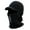 Black, variant on ZOELNIC Men Winter Knitted Hat With Zipper Fur Lined Warm Face Ear Neck Warmer Cap for Outdoor Cycling Black