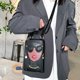 thumbnail image 1 of Bolsa De Hombro Bolso Novedad Lady Face Crossbody de hombro de cuero para mujer Messenger Satchel, 1 of 6