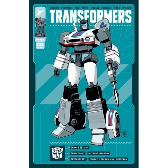 Transformers #25 Cvr E Inc 1:50 Dan Mora & Andres Juarez Var Image Comics Comic Book