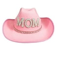 thumbnail image 4 of Unisex Western Cowboy Hat - Casual Bowler Hat for Gender Reveal Party & Daily, 4 of 4
