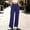 Dark Blue, variant on Women's & Plus Size Wide-Leg Utility Cargo Sweatpants Sizes XS–2X