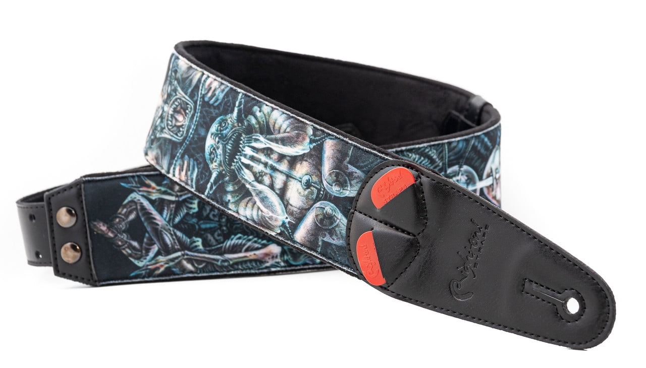 RightOn! Straps Seven Deadly Sins Guitar Strap – Artistic Vegan Strap