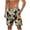 Yellow, variant on Mens Hawaiian Shorts Topical Beach Graphic Lightweight Swim Trunks Big Summer Elastic Waist Drawstring Shorts with Pockets S Yellow