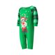 thumbnail image 5 of Pijamas navideños a juego Fiomva para la familia 2023, con estampado de alce, Papá Noel y árbol de Navidad, lindos y divertidos conjuntos de pijamas navideños., 5 of 8