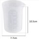 thumbnail image 4 of Vasos Medidores de Silicona de 250 Ml para Hacer Resinas Vasos Mezcladores Antiadherentes de Escamas Blandas Herramientas de PequeñA Capacidad 6 Piezas, 4 of 6