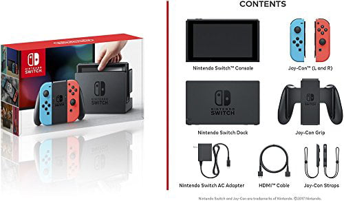 Nintendo Switch 6 Items Bundle Nintendo Switch 32gb Console Neon