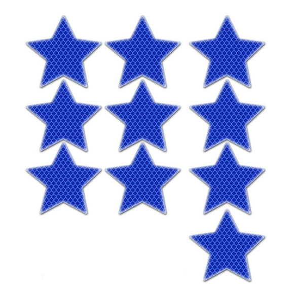 ROZYARD Reflective Star Stickers for Car Exterior Decoration Enhancing Nighttime Safety