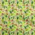 thumbnail image 1 of oneOone Cotton Silk Lime Fabric Tropical Sewing Material Print Fabric By The Yard 42 Inch Wide, 1 of 5