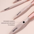 thumbnail image 5 of Makeup Brush Kit - 10 Pcs Dual-Fly Handle Cosmetic Eyebrow, Eyeshadow, Powder & Lip Brushes, Soft Nylon Bristles, Makeup Brushes Set, Brush Set Make Up, Beauty Tools Accessories, 5 of 9