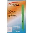 thumbnail image 2 of Integra, ITA36185, Pen Style Fluorescent Highlighters, 12 / Dozen, 2 of 6