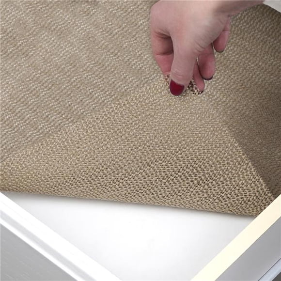 Grip Prints Doublure d'Étagère et de Tiroir Antidérapante - Taupe (6 Rouleaux)
