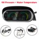 thumbnail image 1 of 2 Functions 12v/24v Universal Truck Car Oil Pressure Gauge + Water Temperature Gauge Set Meter Sensor Oil Pressure Indicator, 1 of 1