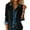 Black, variant on Women's Faux Suede Button Jacket Oversized Gathered Hem Short Length Coat Casual Vintage Outerwear with Pockets for Retro Style, Fall and Spring Wear, and Seasonal Events,Beige,L