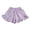 C25 Purple, variant on Gbsyewxs Shorts For Girls Elastic Waist Strawberry Print Pull On Culotte Casual Summer Girls Shorts Beige Size 18-24 Months