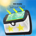 thumbnail image 3 of Luces Solares Con Sensor De Cuerpo Lámpara De Pared Solar De 3 Lados Iluminación Amplia Luz De Pared Solar Prueba De Agua Lámpara Solar Inteligente Para Patio Trasero Jardín Garaje Vogacara HA013465-00, 3 of 7