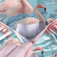 thumbnail image 5 of joogoo Flamingo on Blue Leave Men's Cycling Jerseys Mountain Bike Short Sleeve Tops S, 5 of 7