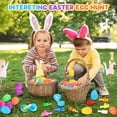 thumbnail image 3 of Prefilled Easter Eggs Finger Lights for Kid: 32 Pack Easter Basket Stuffers Glow Egg Fillers Toys Bulk for Boys Girls Toddler Egg Hunt Party Favors Gifts, 3 of 4