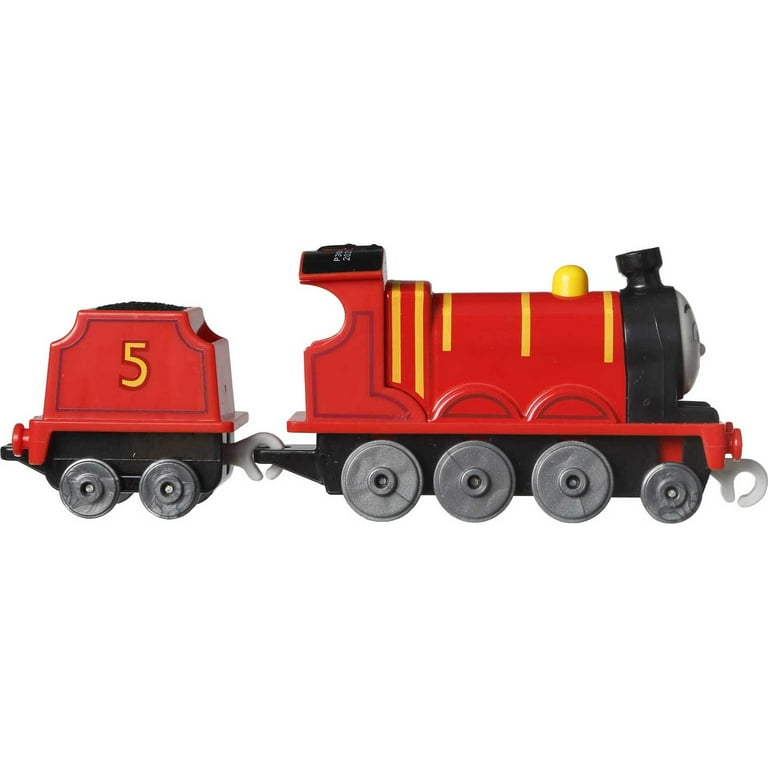 Thomas & Friends James Train Engine, Fisher-Price Push-Along Toy