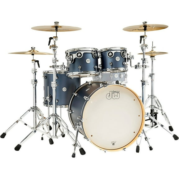 DW Design Series 4-Piece Shell Pack Blue Slate