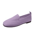 thumbnail image 2 of Women's Loafer Flats Square Toe Comfortable Office Work Shoes, Cute Penny Loafer Slip On Walking Driving Shoes, 2 of 3